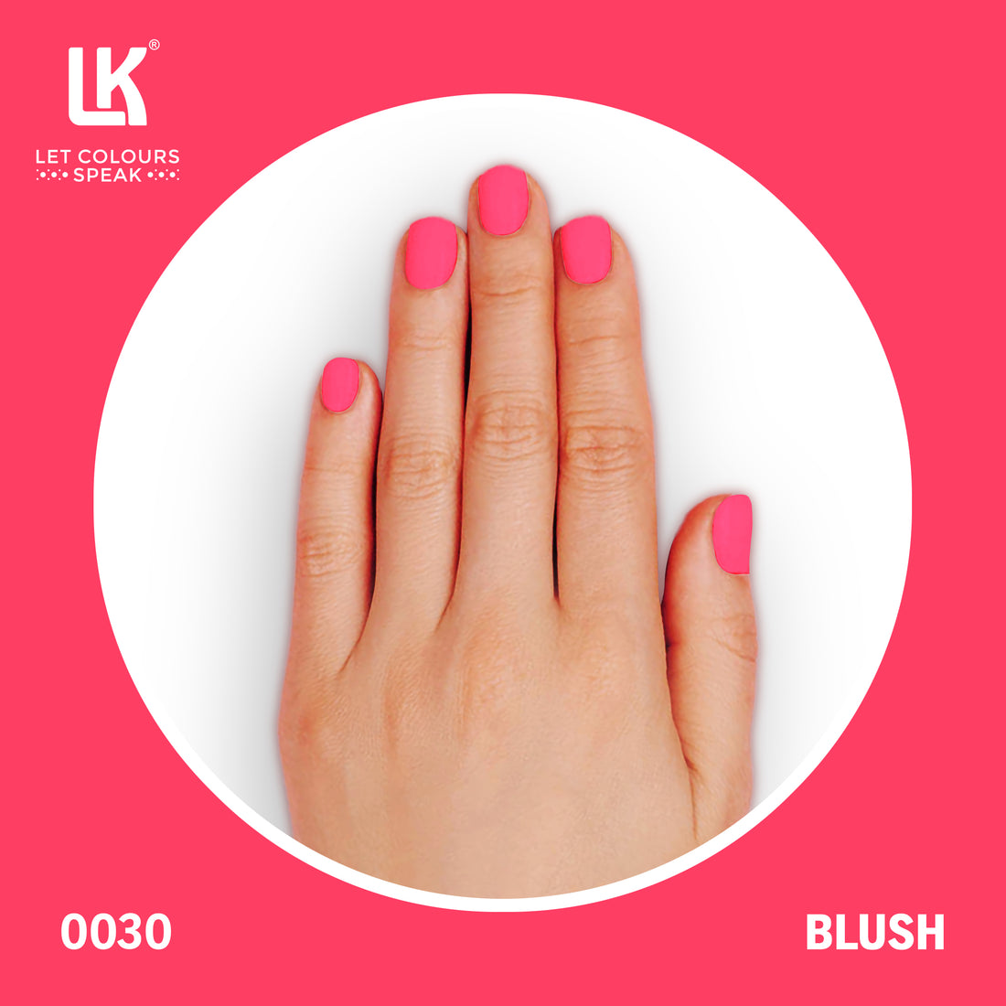 Red Blush Nail Polish