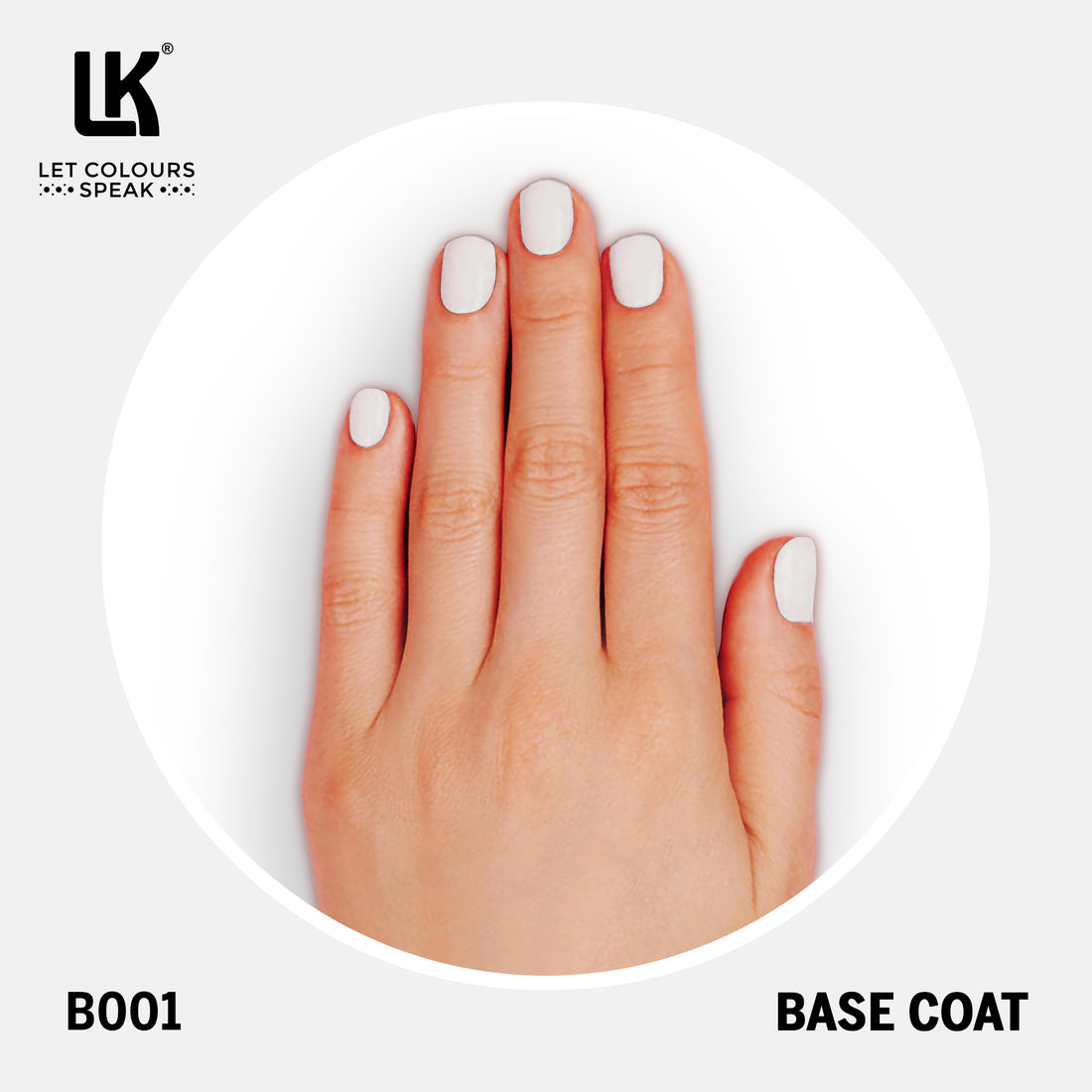 White Base Coat Nail Polish